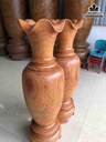 Cặp Lục Bình Gỗ Hương Đỏ 1