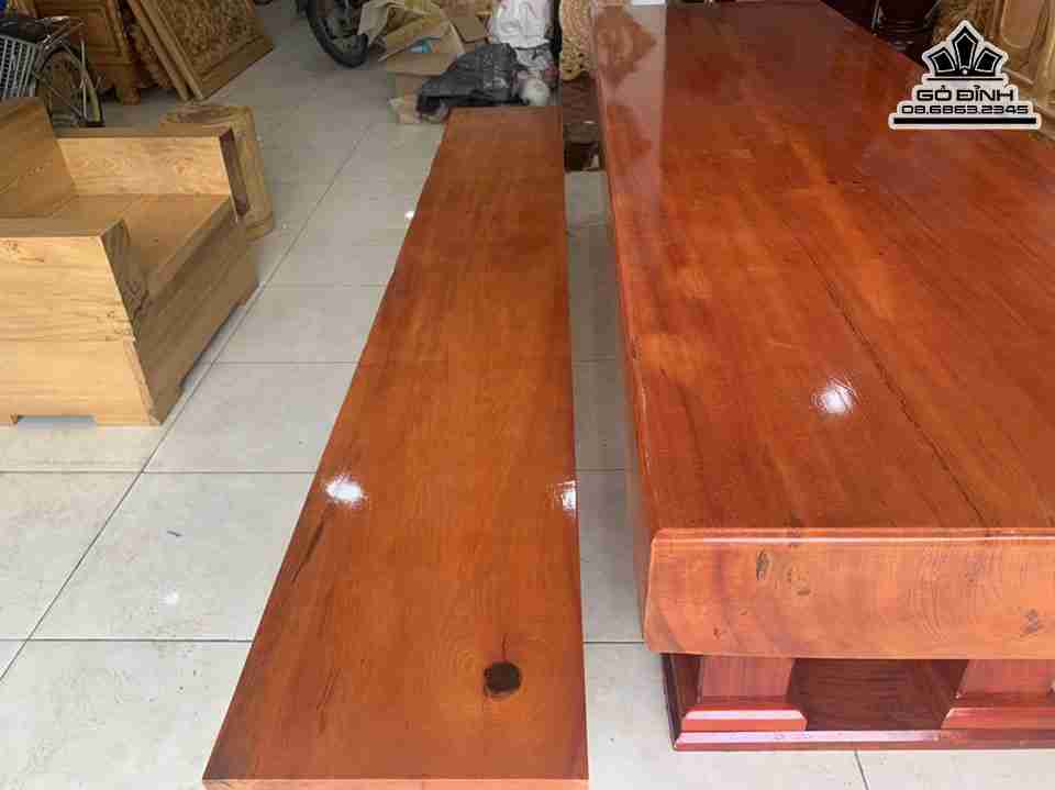 Bộ Bàn Ghé K3 Gỗ Thông Đỏ 5