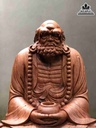 Tượng Đạt Ma Sư Tổ Ngồi Thiền Gỗ Hương 3
