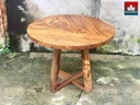 Bàn Tròn Gỗ Me Tây 5