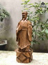 Tượng Gia Cát Lương (Khổng Minh) Gỗ Bách Xanh 1