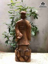 Tượng Gia Cát Lương (Khổng Minh) Gỗ Bách Xanh 2