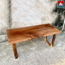 Bàn Làm Việc Gỗ Me Tây Nguyên Khối Cao 75 Dài 165 Rộng 70 (cm)