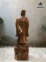 Tượng Gia Cát Lượng (Không Minh) Cao 75 Ngang 22 Sâu 20 (cm) 3