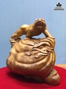 Tượng Hổ Gỗ Ngọc Am Cao 48 Ngang 52 Sâu 28 (cm) 1