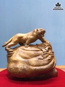 Tượng Hổ Gỗ Ngọc Am Cao 48 Ngang 52 Sâu 28 (cm) 4