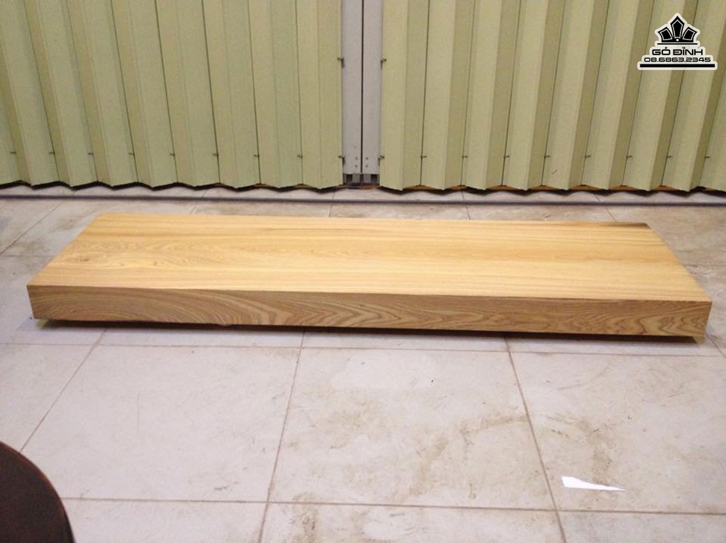 Mặt Bàn Nguyên Khối Gỗ Pơ Mu Dài 131 Rộng 38 Dày 8 (cm)PM181 2