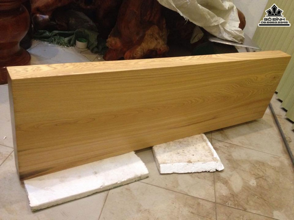 Mặt Bàn Nguyên Khối Gỗ Pơ Mu Dài 131 Rộng 38 Dày 8 (cm)PM181 6