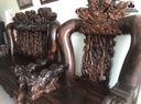 Bộ Bàn Ghế Nghê Gỗ Chiu Liu Cột 20 4
