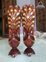 Chim Công Tài Lộc Gỗ Lim Cao 58 Ngang 16 (cm) 1