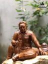 Tượng Đại Tướng Võ Nguyên Giáp Gỗ Bách Xanh Ôm Đá Cao 52 Ngang 45 Sâu 35 (cm) 1