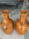 Bình Phú Quý Gỗ Gõ Đỏ Cà Te Cao 44 Đường Kính 23 (cm) 2