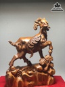 Tượng Dê (Nhất Dương) Gỗ Ngọc Am Liền Khỗi Cao 42 Ngang 30 Sâu 12 (cm) 0