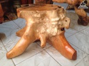 Đôn Gỗ ,Đôn Gốc Cây Nguyên Khối Gỗ Nu Xá Xị (Gù Hương) Cao 39 Ngang 73 Sâu 47 Mặt 40-29(cm)DX112 9