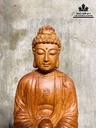 Tượng Phật A Di Đà Gỗ Hương Đá Nguyên Khối Cao 40 Ngang 23 Sâu 23 (cm) 1