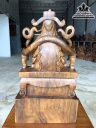 Tượng Thần Tài Gỗ Bách Xanh Cao 75 Ngang 42 Sâu 31 (cm) 0