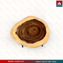 Bàn Trà Ngồi Bệt Gỗ Me Tây Dài 64 Rộng 57 Dày 4,9 Cao 35 (cm) 2