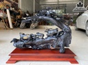 Tượng Đàn Trâu Xuống Núi Gỗ Mun Sừng Khánh Hòa Cao 50 Ngang 66 Sâu Cả Kỷ Cao 60 (cm) 4