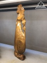 Cặp Bình Phay Gỗ Sụn Bách Xanh Bình Lớn 43 Ngang 14 Sâu 45, Bình Nhỏ Cao 36 Ngang 14 Sâu 4.5 (cm) 6