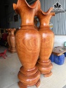Cặp Lục Bình Gỗ Hương Cao 177 Đường Kính 58 (cm)
