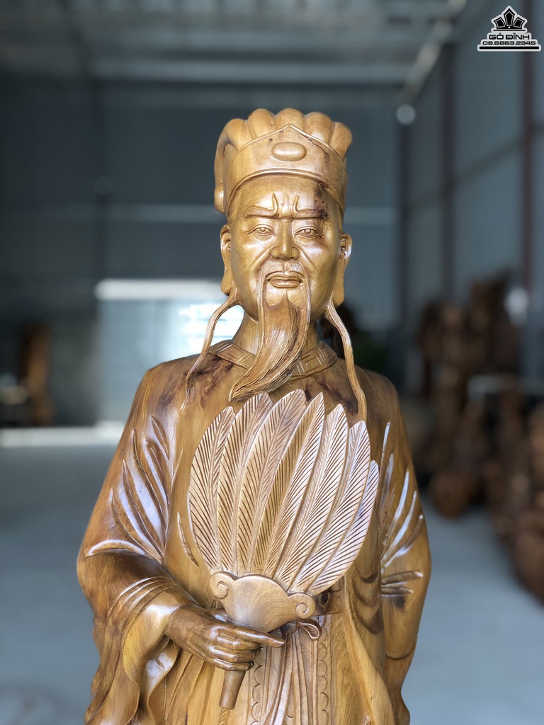 Tương Khổng Minh Gỗ Bách Xanh Cao 103 Ngang 30 Sâu 23 (cm)