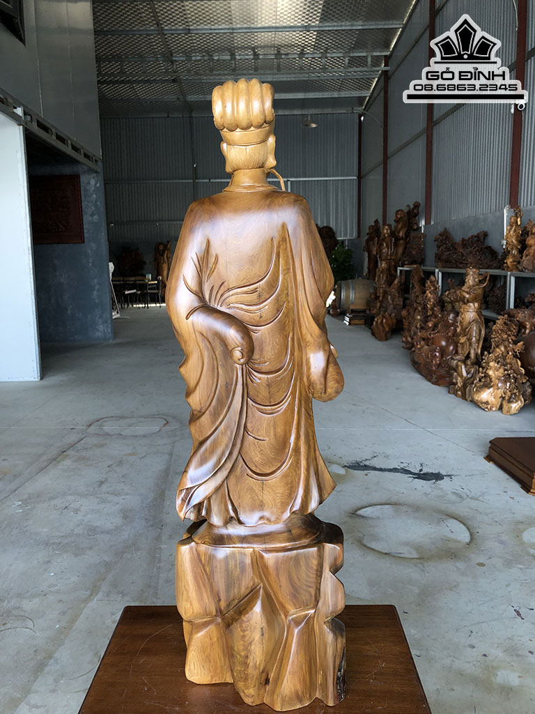 Tương Khổng Minh Gỗ Bách Xanh Cao 103 Ngang 30 Sâu 23 (cm)