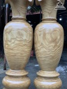 Lục Bình Gỗ Cẩm Vàng Cao 190 Đường Kính 57 (cm) Đôi Số 9