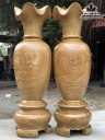 Lục Bình Gỗ Cẩm Vàng Cao 190 Đường Kính 58 (cm) Đôi Số 7