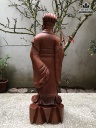 Tượng Khổng Minh Gỗ Hương Cao 60 Ngang 20 Sâu 17 (cm)