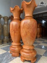 Lục Bình Gỗ Hương Đỏ Cao 170 Đường Kính 48,8 (cm)