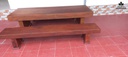 Bộ Bàn K3 Gỗ Lim Bàn Dài 290 Ngang 85 Sâu 15 (cm)