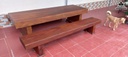 Bộ Bàn K3 Gỗ Lim Bàn Dài 290 Ngang 85 Sâu 15 (cm)
