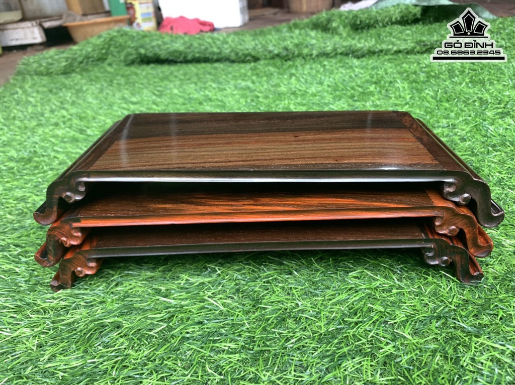 Kỉ Kê Gỗ Trắc Dài 30 Rộng 12 (cm)