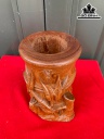 Ống Bút Ve Sầu Gỗ Hương Cao 18 Ngang 13 Sâu 12 (cm)