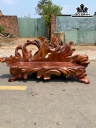 Bộ Bàn 6 Món Gỗ Hương Dài 160 Ngang 110 Cao 68 (cm)