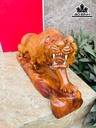 Tượng Hổ Phong Thủy Gỗ Hương Ngang 25 Cao 46 Sâu 13 (cm)