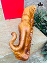 Tượng Hổ Phong Thủy Gỗ Hương Ngang 25 Cao 46 Sâu 13 (cm)