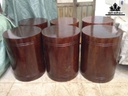 Đôn Gỗ Gỗ Lim Cao 45 Đường Kính 34,5 (cm)