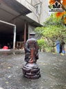 Tượng Gia Cát Lượng Gỗ Trắc Cao 20 Ngang 8 Sâu 7 (cm)