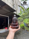 Tượng Phật Bà Quan Âm Gỗ Trắc Cao 15 Ngang 8 Sâu 8 (cm)