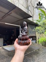 Tượng Phật Bà Quan Âm Gỗ Trắc Cao 15 Ngang 8 Sâu 8 (cm)