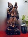 Tượng Tế Công Gỗ Trắc Ngang 38 Cao 16 Sâu 14 (cm)
