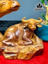 Tượng Trâu Gỗ Hương Cao 23 Ngang 45 Sâu 14 (cm)