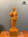 Tượng Bác Hồ Gỗ Hương Cao 60 Ngang 17 Sâu 13,5 (cm)