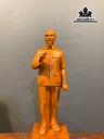 Tượng Bác Hồ Gỗ Hương Cao 60 Ngang 17 Sâu 13,5 (cm)