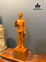 Tượng Bác Hồ Gỗ Hương Cao 60 Ngang 17 Sâu 13,5 (cm)