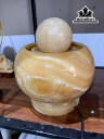 Tác Phẩm Đá Ngọc Hoàng Long Cao 25 Đường Kính 22 (cm)