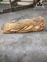 Tượng Con Cá Gỗ Bách Xanh Cao 20 Ngang 63 Sâu 15 (cm)