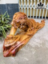Tượng Hổ Phong Thủy Gỗ Hương Cao 41 Ngang 90 Sâu 30 (cm)