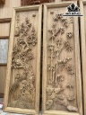 Tranh Gỗ Gỗ Gụ Cao 127 Ngang 41 Sâu 5 (cm)